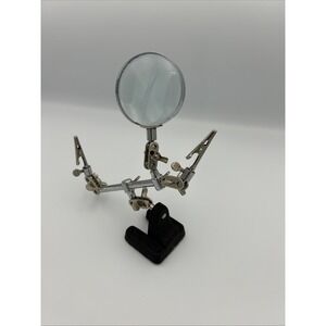 Vintage Magnifying Glass Stand Lab Rack Holder Lab Equipment Stand